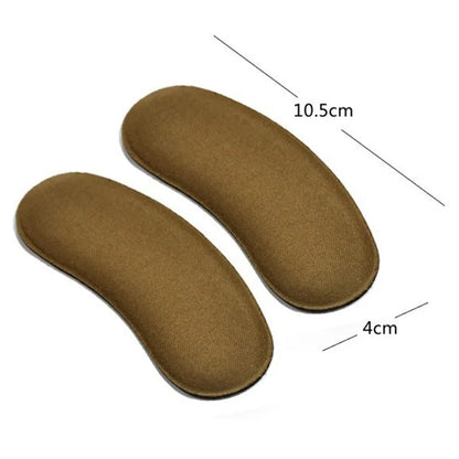 10Pcs=5Pair Shoes Insoles Insert Heels Protector Anti Slip Cushion Pads Comfort Heel Liners Cushion Pad Invisible Inserts Insole