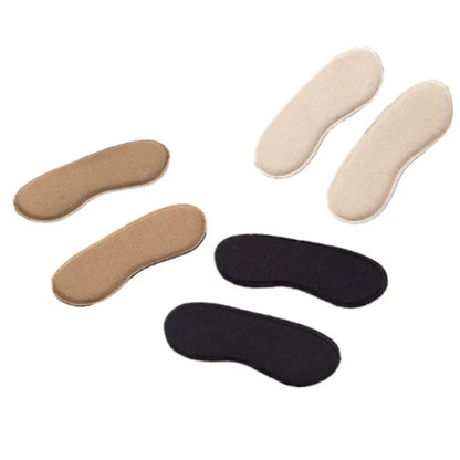 10Pcs=5Pair Shoes Insoles Insert Heels Protector Anti Slip Cushion Pads Comfort Heel Liners Cushion Pad Invisible Inserts Insole