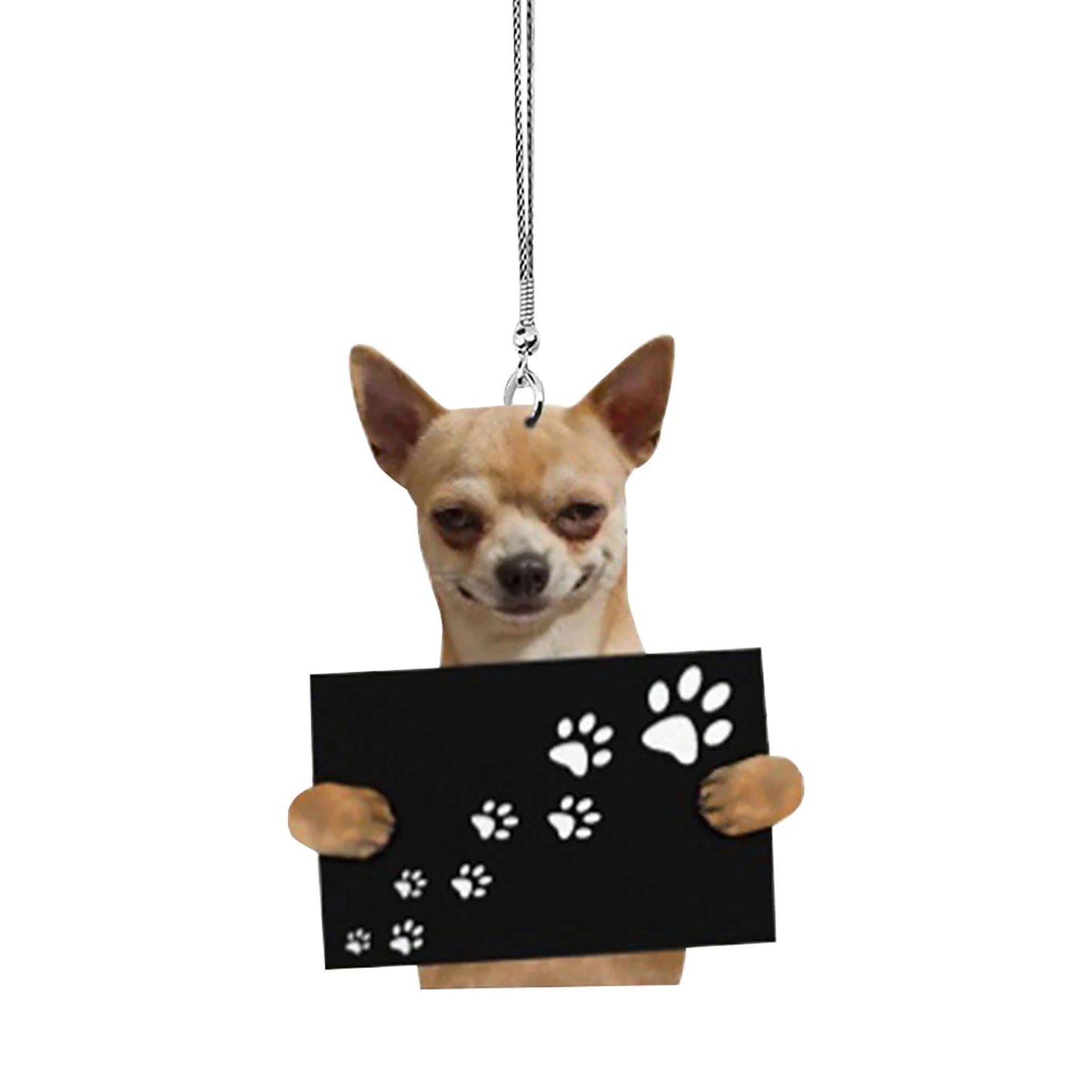 Car Pendant Practical Interior Ornament Hanging Mini Puppy Shape Car Hanging Toy Gift  Car Decoration Accessories