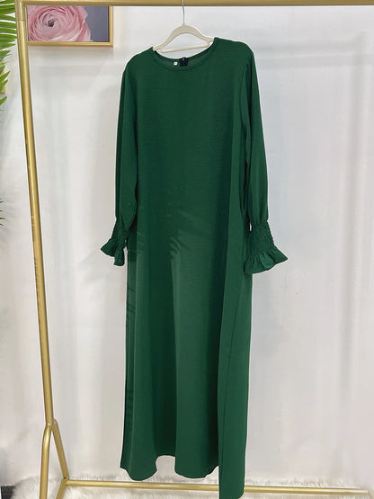 Eid Muslim Women Abaya Morocco Party Dress Abayas Elegant Prayer Abayas Long Sleeve Robe Dress Ramadan Musulman Maxi Vestidos