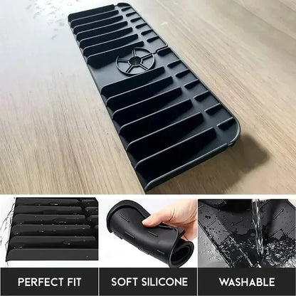 37cm Silicone Kitchen Faucet Drainer Mat Washstand Faucet Kitchen Splash Pad Bathroom Gadgets Accessories