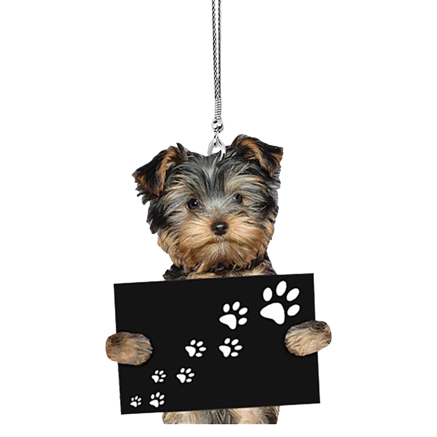 Car Pendant Practical Interior Ornament Hanging Mini Puppy Shape Car Hanging Toy Gift  Car Decoration Accessories