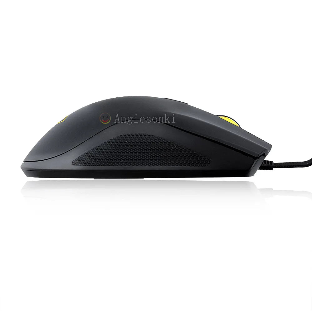 Mouse HP OMEN 600 Wired Gaming Optical Mouse Yellow Adjustable 12000 DPI 1KF75AA